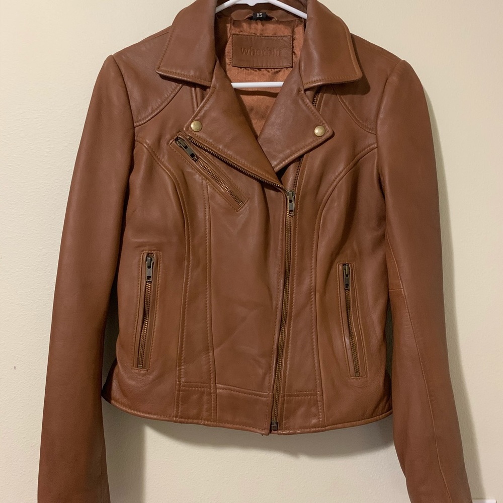Whetblu leather jacket